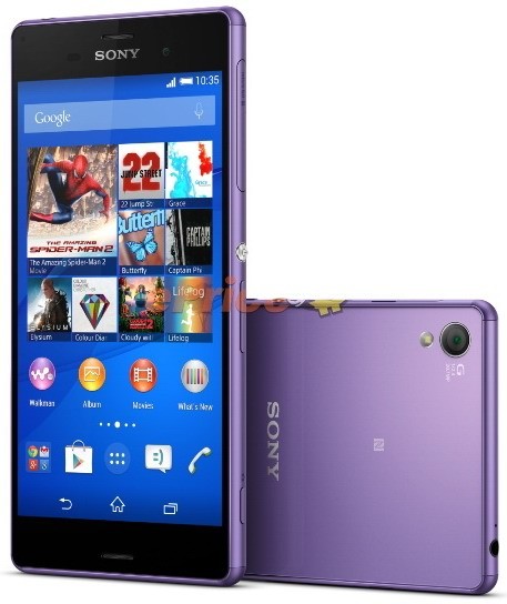 Sony Xperia Z3 Purple Diamond Edition смартфон в фиолетовом корпусе